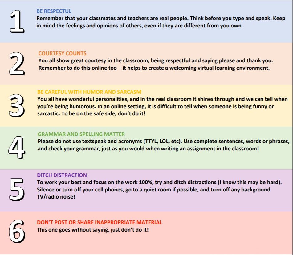 Tips for success
